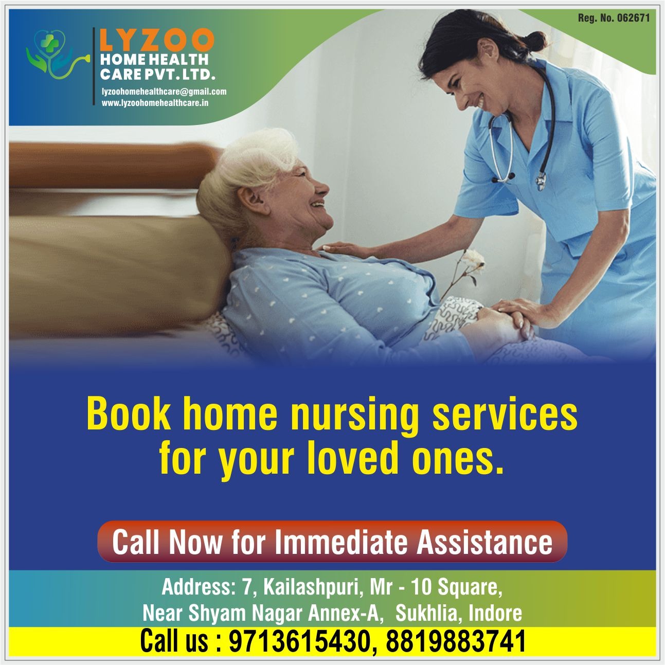 Home Nursing Care Services in Vijaynagar Indore